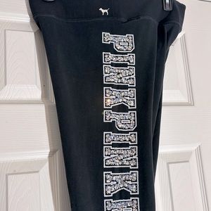 Pink Victoria’s Secret Bling/Mermaid Leggings